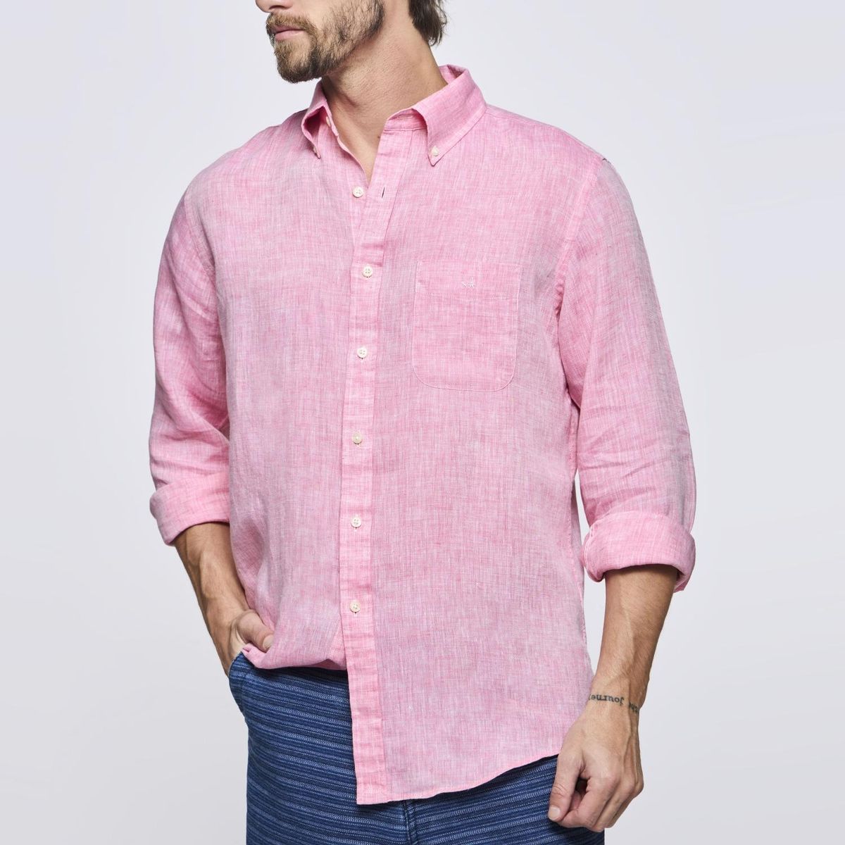 SAVILLE ROW - Camisa Manga Larga Hombre Saville Row