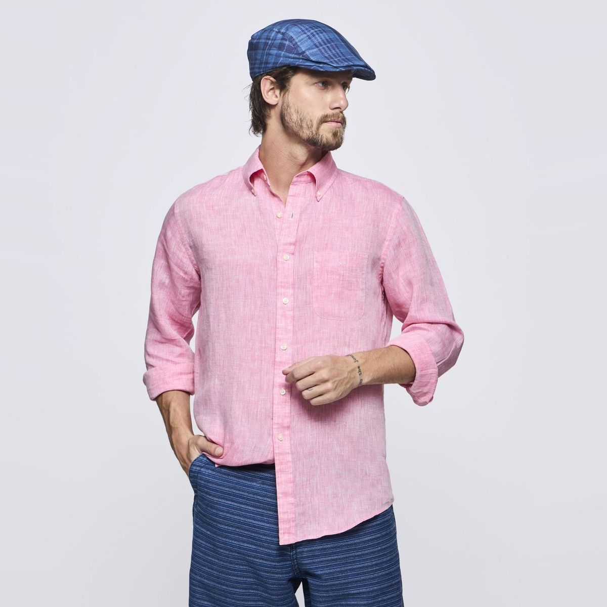 SAVILLE ROW - Camisa Manga Larga Hombre Saville Row