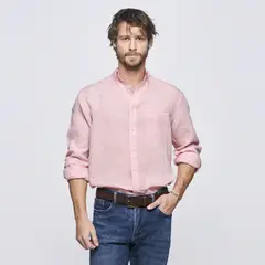 SAVILLE ROW - Camisa Manga Larga Hombre