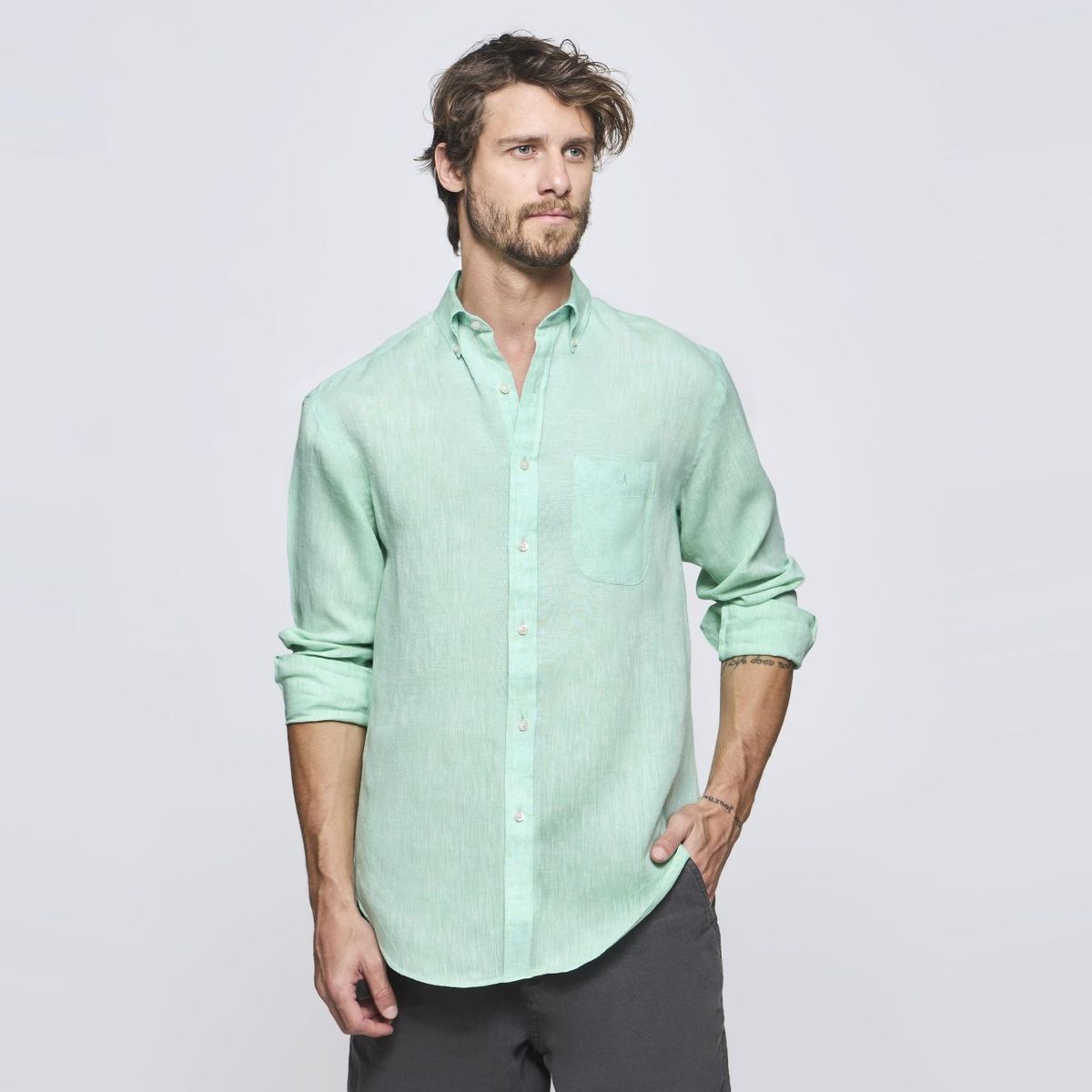 SAVILLE ROW - Camisa Manga Larga Hombre Saville Row