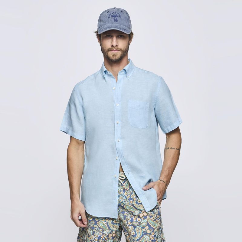 SAVILLE ROW - Camisa Manga Corta Hombre Saville Row