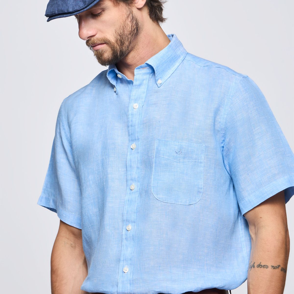 SAVILLE ROW - Camisa Manga Corta Hombre Saville Row