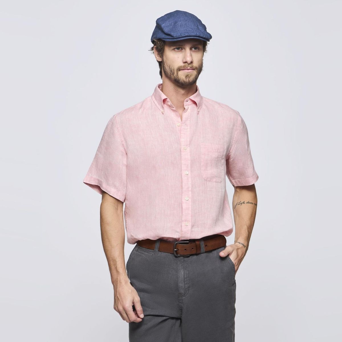 SAVILLE ROW - Camisa Manga Corta Hombre Saville Row