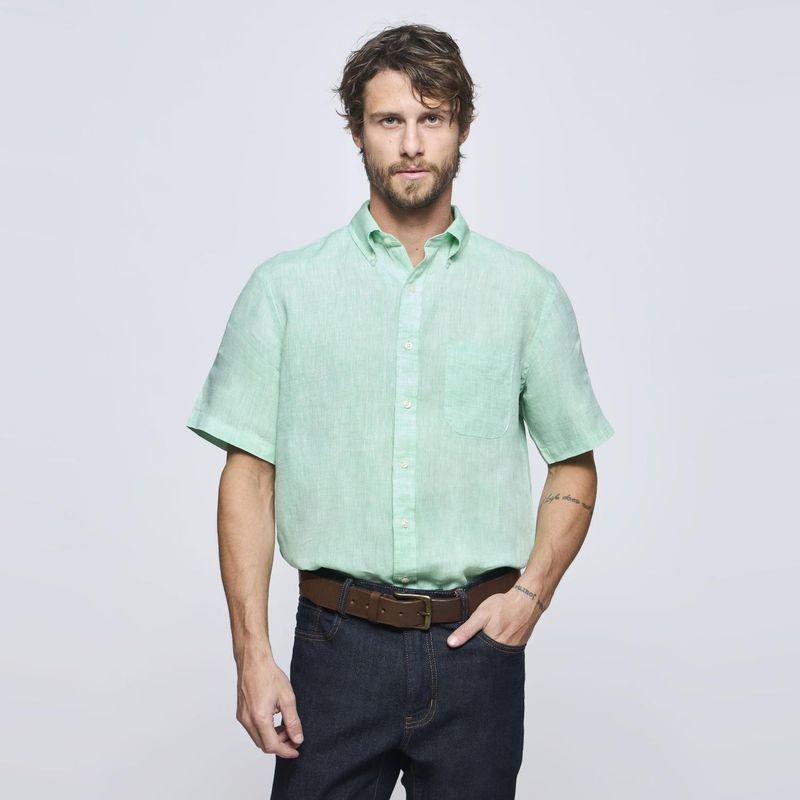 SAVILLE ROW - Camisa Manga Corta Hombre Saville Row