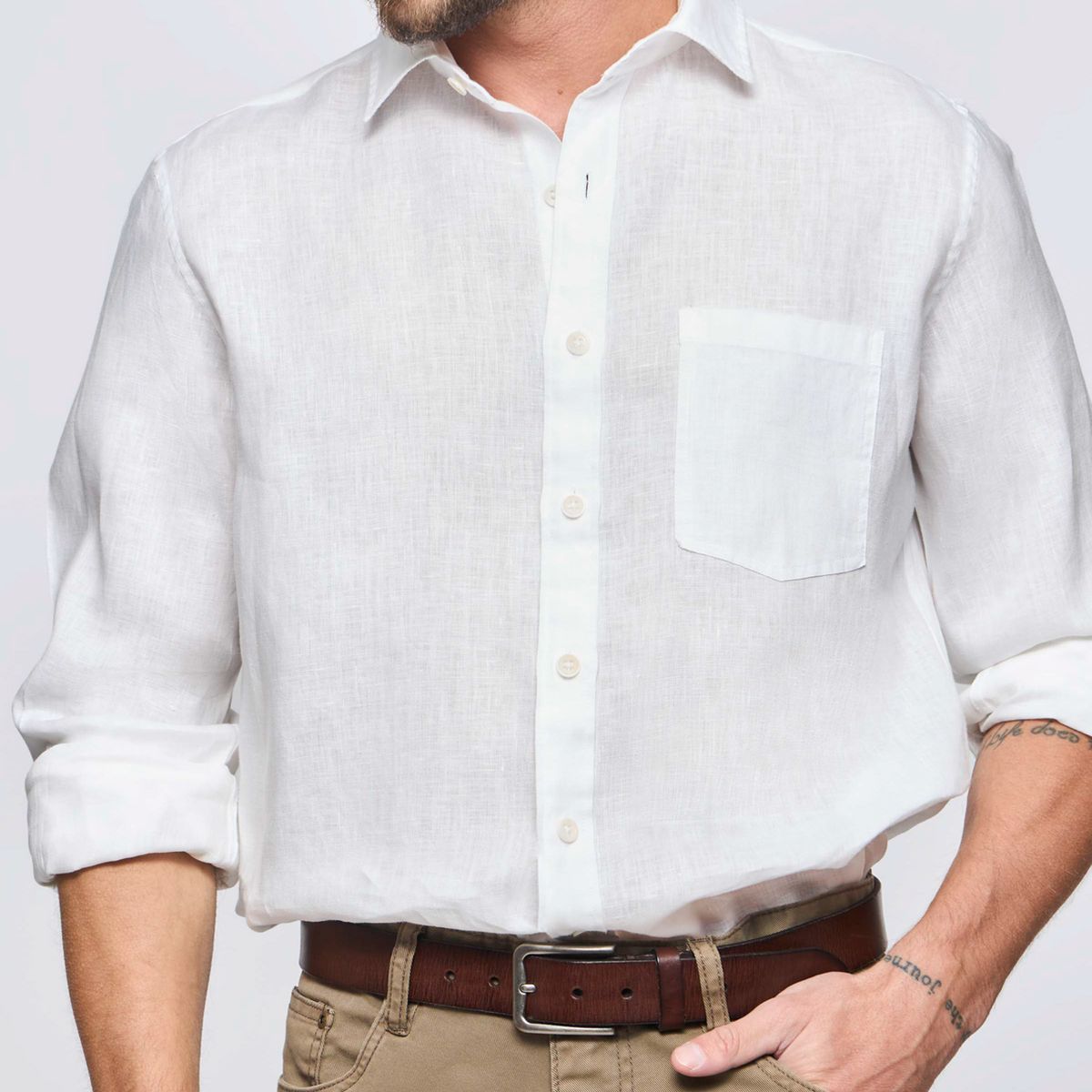 SAVILLE ROW - Camisa Manga Larga Hombre Saville Row