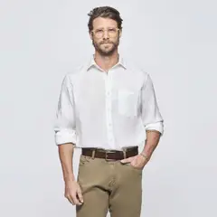 SAVILLE ROW - Camisa Manga Larga Hombre