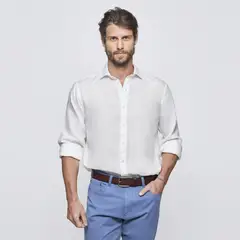 SAVILLE ROW - Camisa Manga Larga Hombre