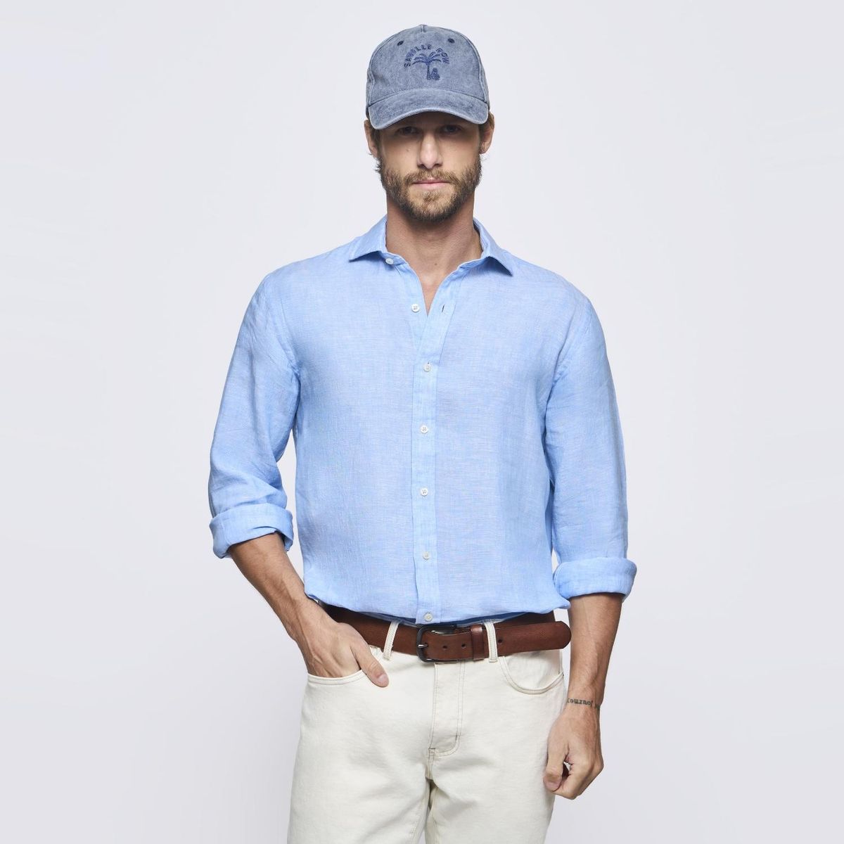 SAVILLE ROW - Camisa Manga Larga Hombre Saville Row