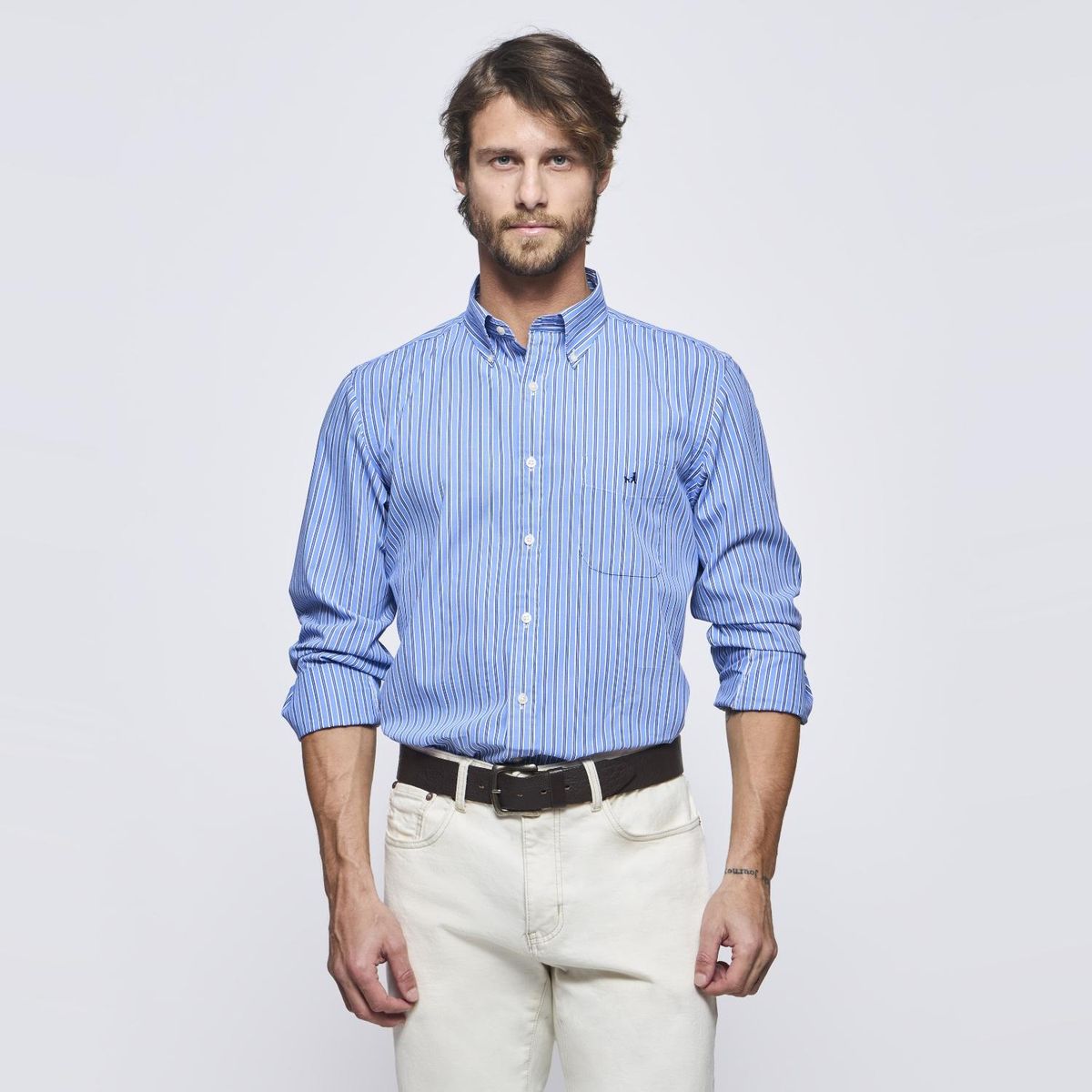SAVILLE ROW - Camisa Manga Larga Hombre Saville Row