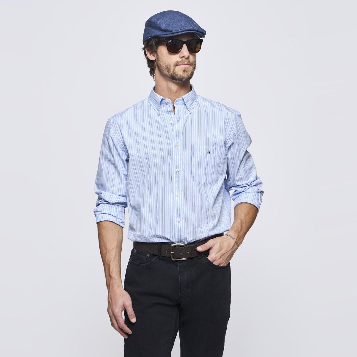 SAVILLE ROW - Camisa Manga Larga Hombre Saville Row