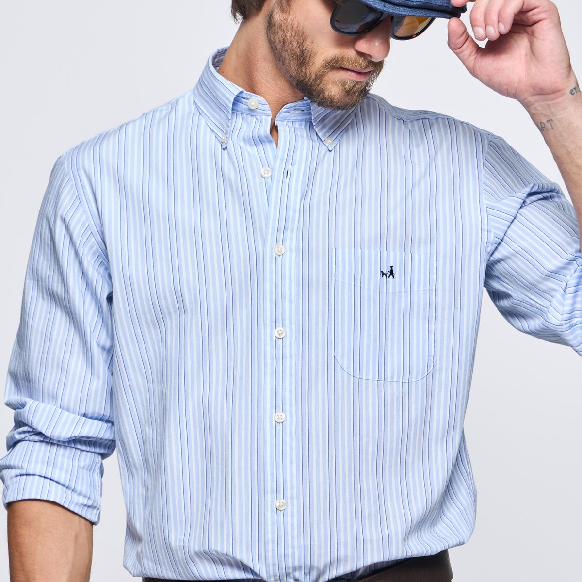 SAVILLE ROW - Camisa Manga Larga Hombre Saville Row