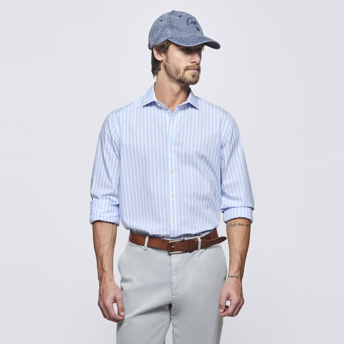 SAVILLE ROW - Camisa Manga Larga Hombre Saville Row