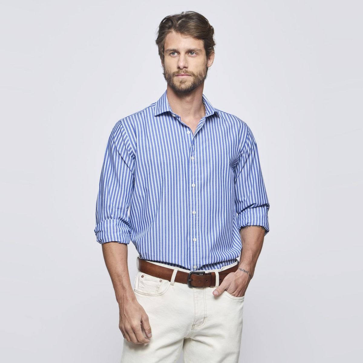 SAVILLE ROW - Camisa Manga Larga Hombre Saville Row
