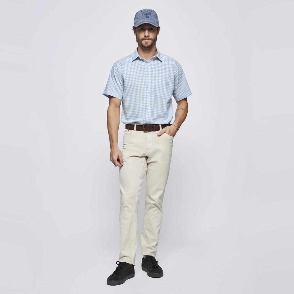 SAVILLE ROW - Camisa Manga Corta Hombre Saville Row