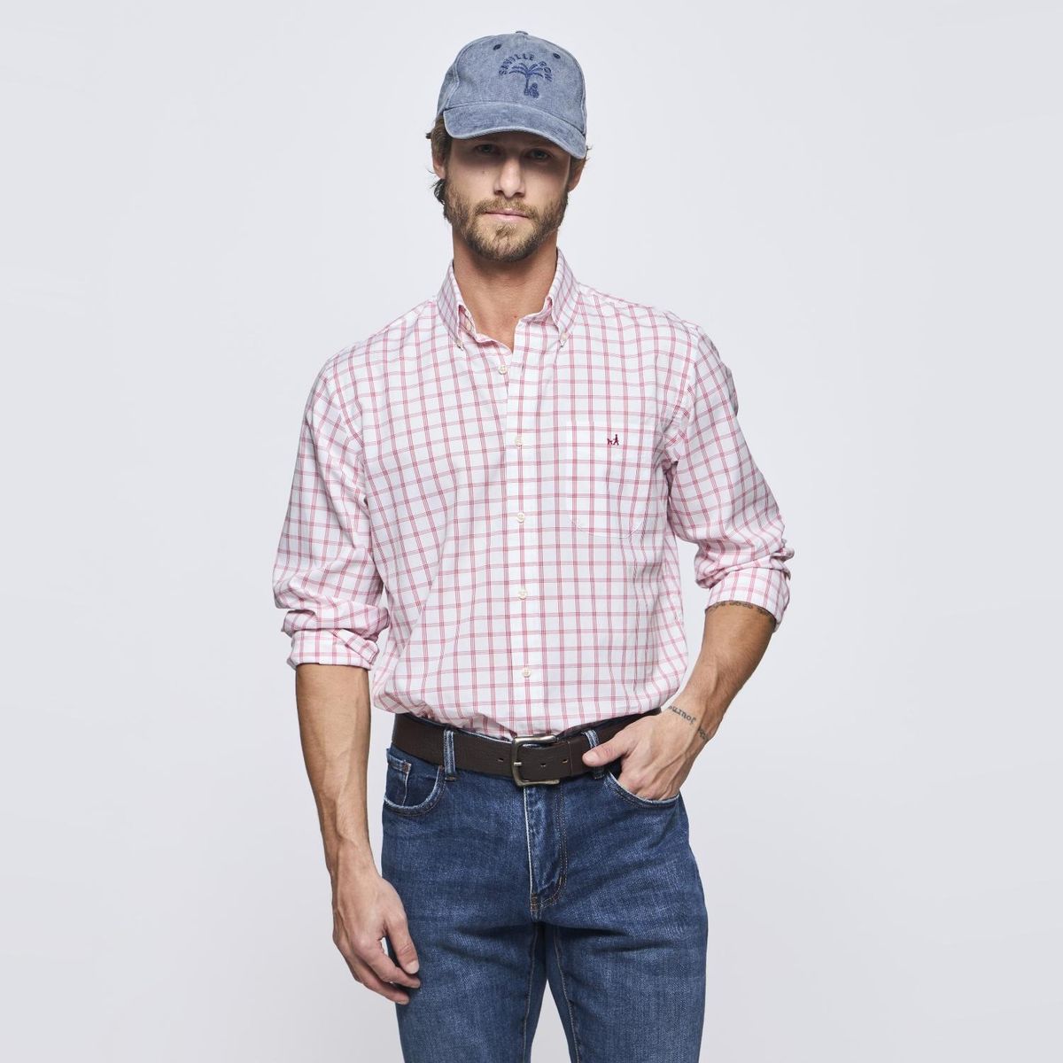 SAVILLE ROW - Camisa Manga Larga Hombre Saville Row