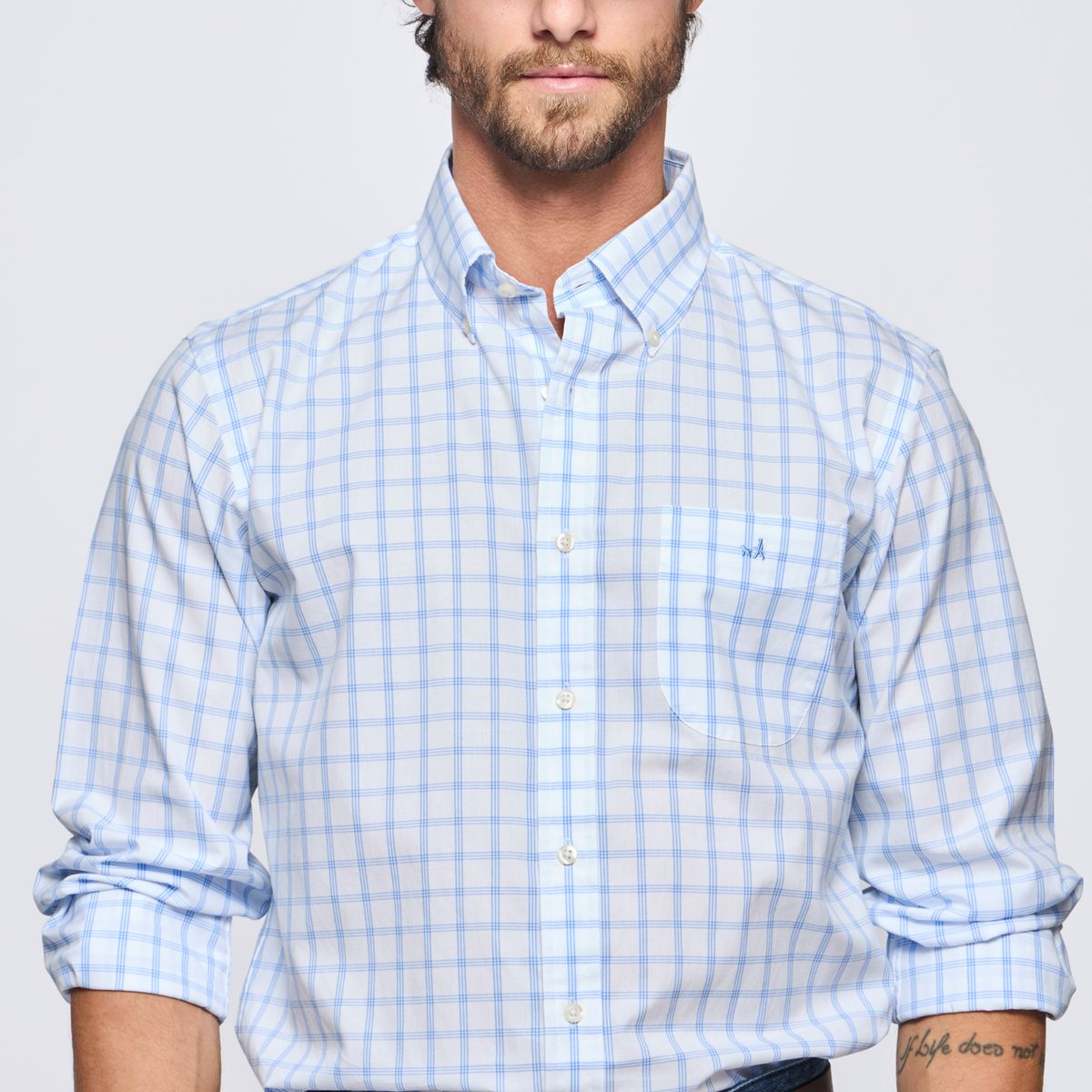 SAVILLE ROW - Camisa Manga Larga Hombre Saville Row