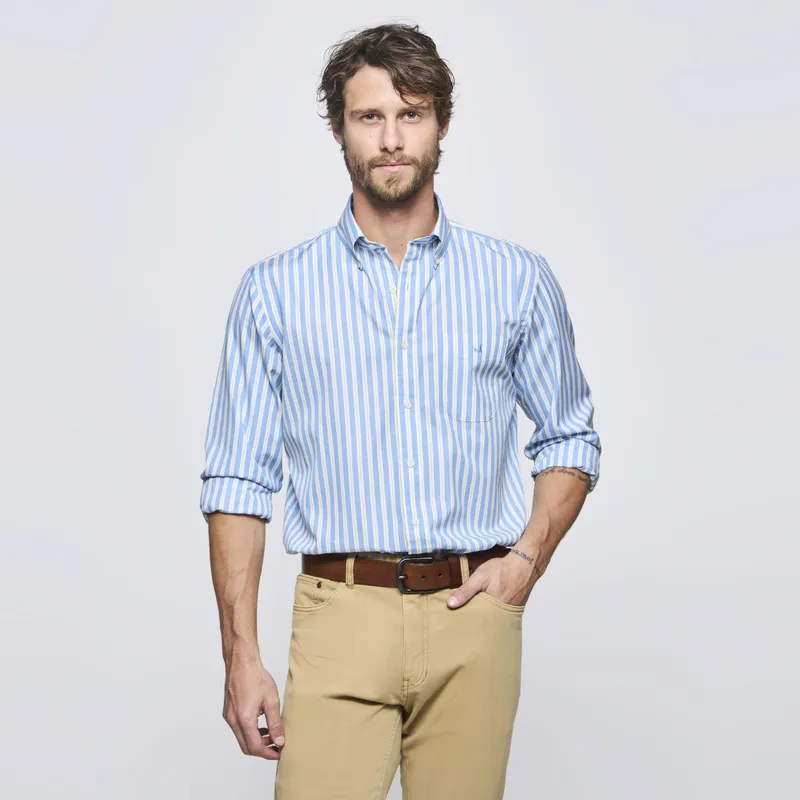 SAVILLE ROW - Camisa Manga Larga Hombre Saville Row