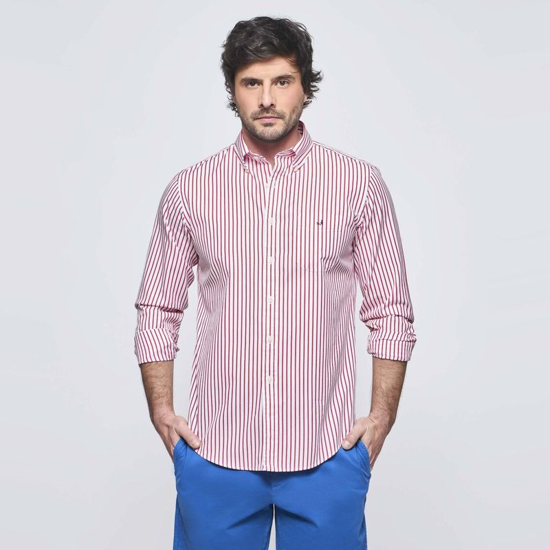 SAVILLE ROW - Camisa Manga Larga Hombre Saville Row