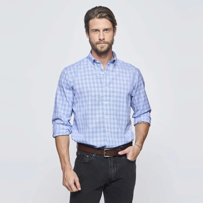 SAVILLE ROW - Camisa Manga Larga Hombre Saville Row