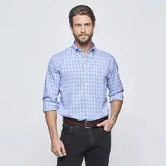 SAVILLE ROW - Camisa Manga Larga Hombre