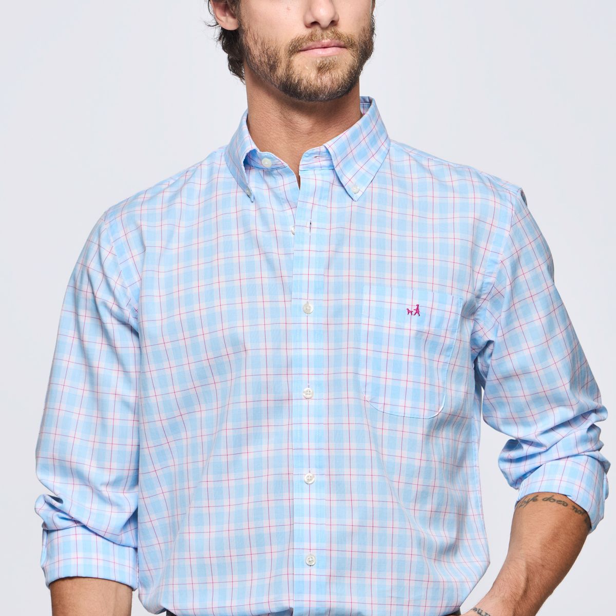 SAVILLE ROW - Camisa Manga Larga Hombre Saville Row