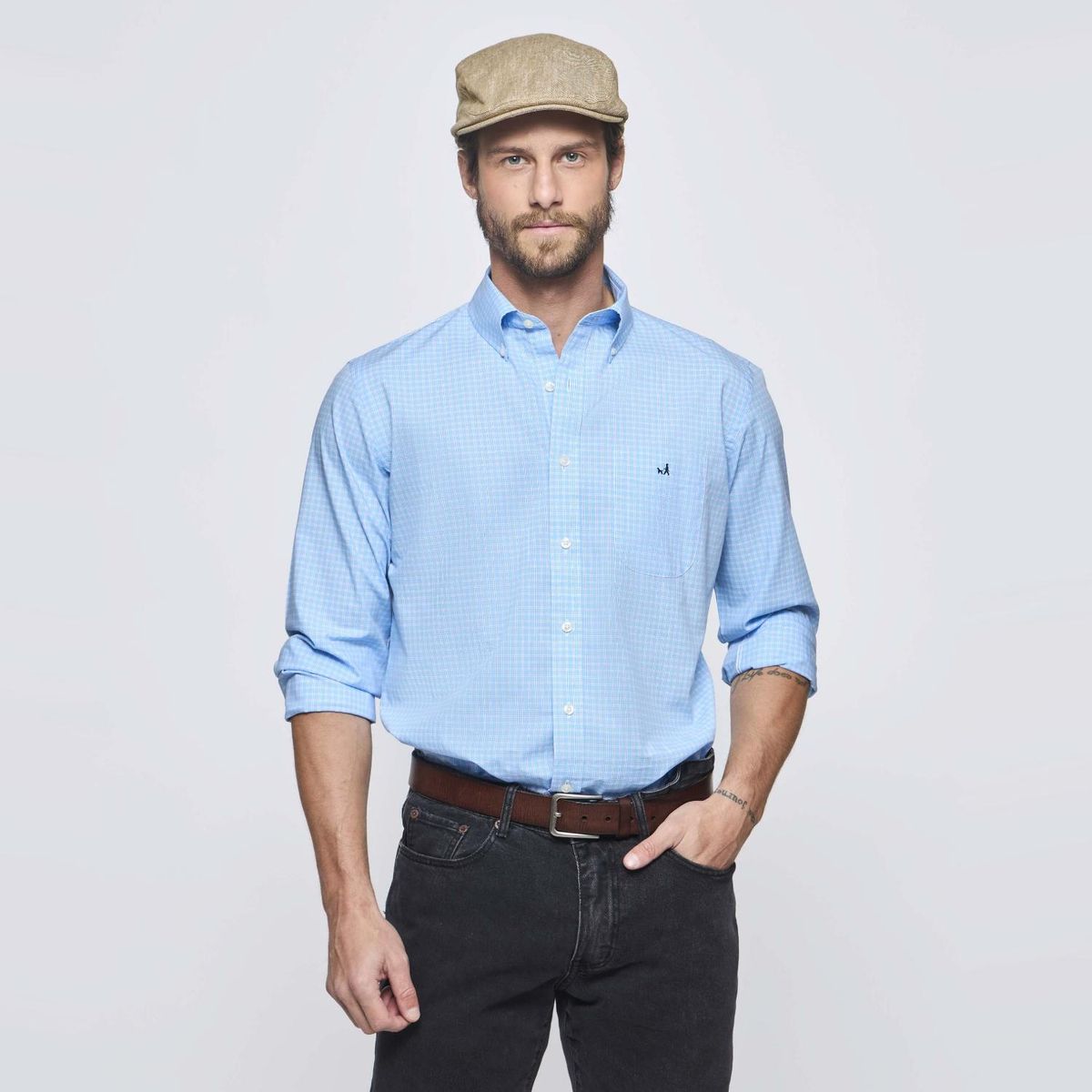 SAVILLE ROW - Camisa Manga Larga Hombre Saville Row