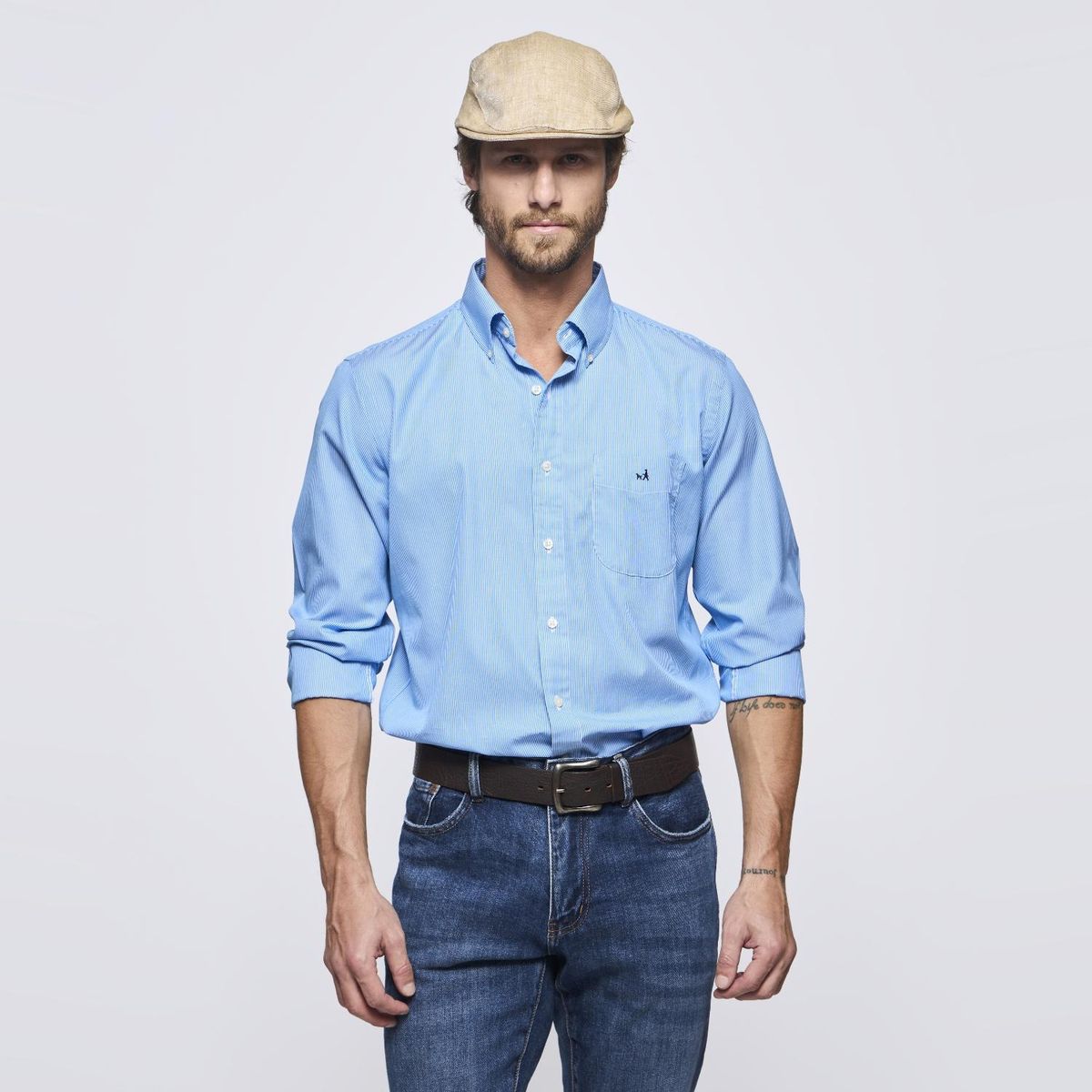 SAVILLE ROW - Camisa Manga Larga Hombre Saville Row