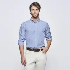 SAVILLE ROW - Camisa Manga Larga Hombre