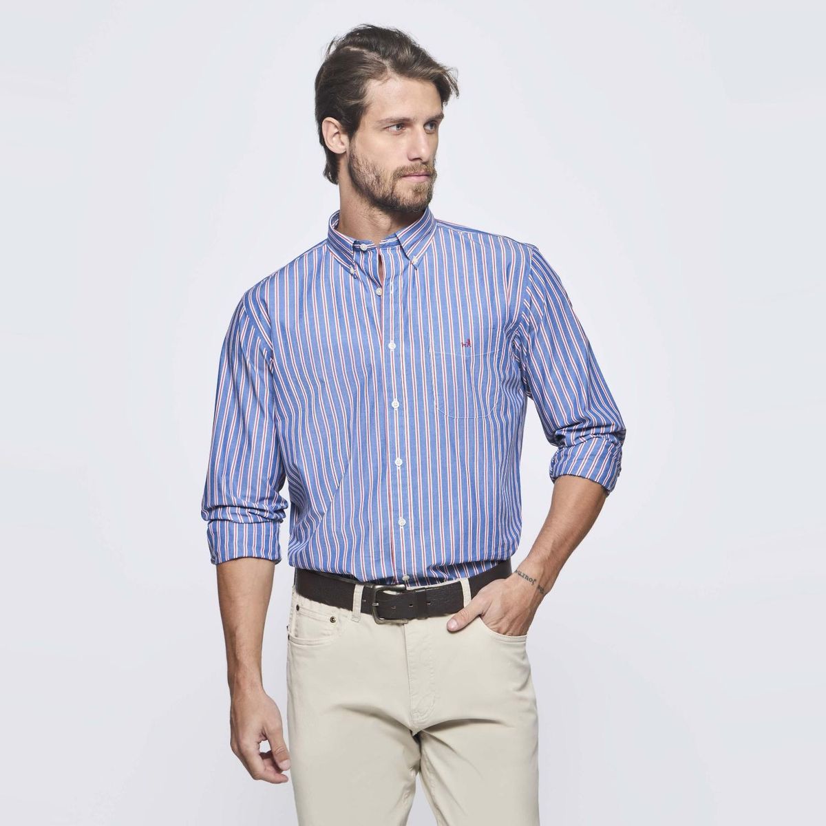 SAVILLE ROW - Camisa Manga Larga Hombre Saville Row