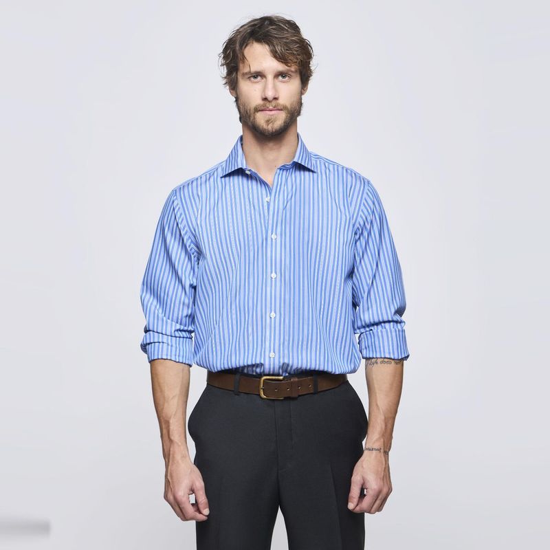 SAVILLE ROW - Camisa Formal Manga Larga Hombre Saville Row