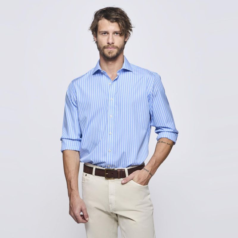 SAVILLE ROW - Camisa Formal Manga Larga Hombre Saville Row