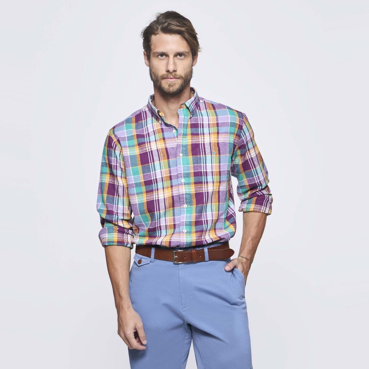 SAVILLE ROW - Camisa Manga Larga Hombre Saville Row
