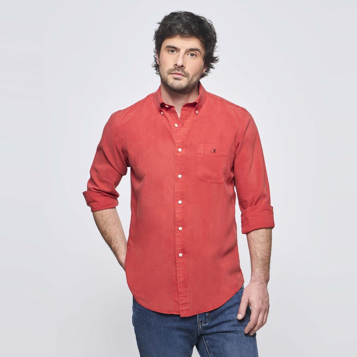 SAVILLE ROW - Camisa Manga Larga Hombre Saville Row