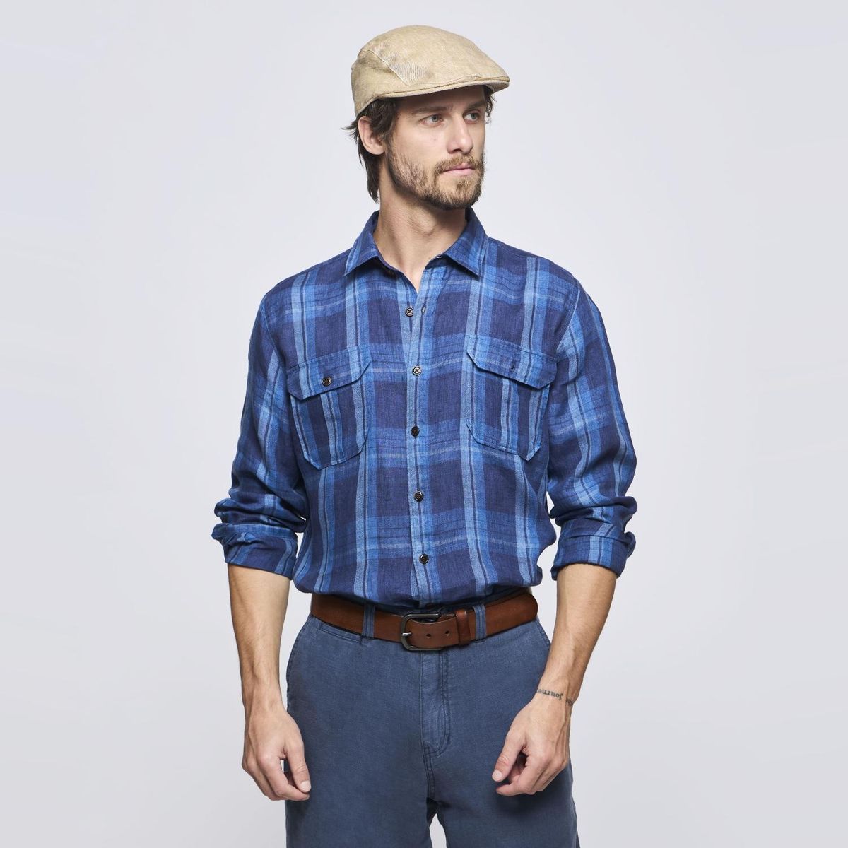 SAVILLE ROW - Camisa Manga Larga Hombre Saville Row