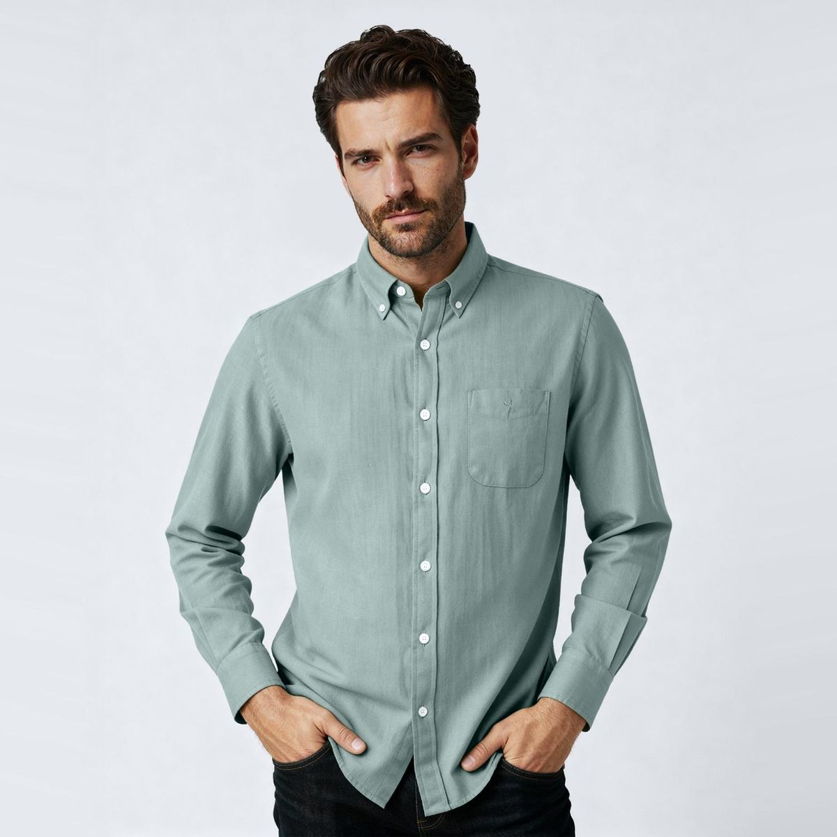 SAVILLE ROW - Camisa Manga Larga Hombre Saville Row