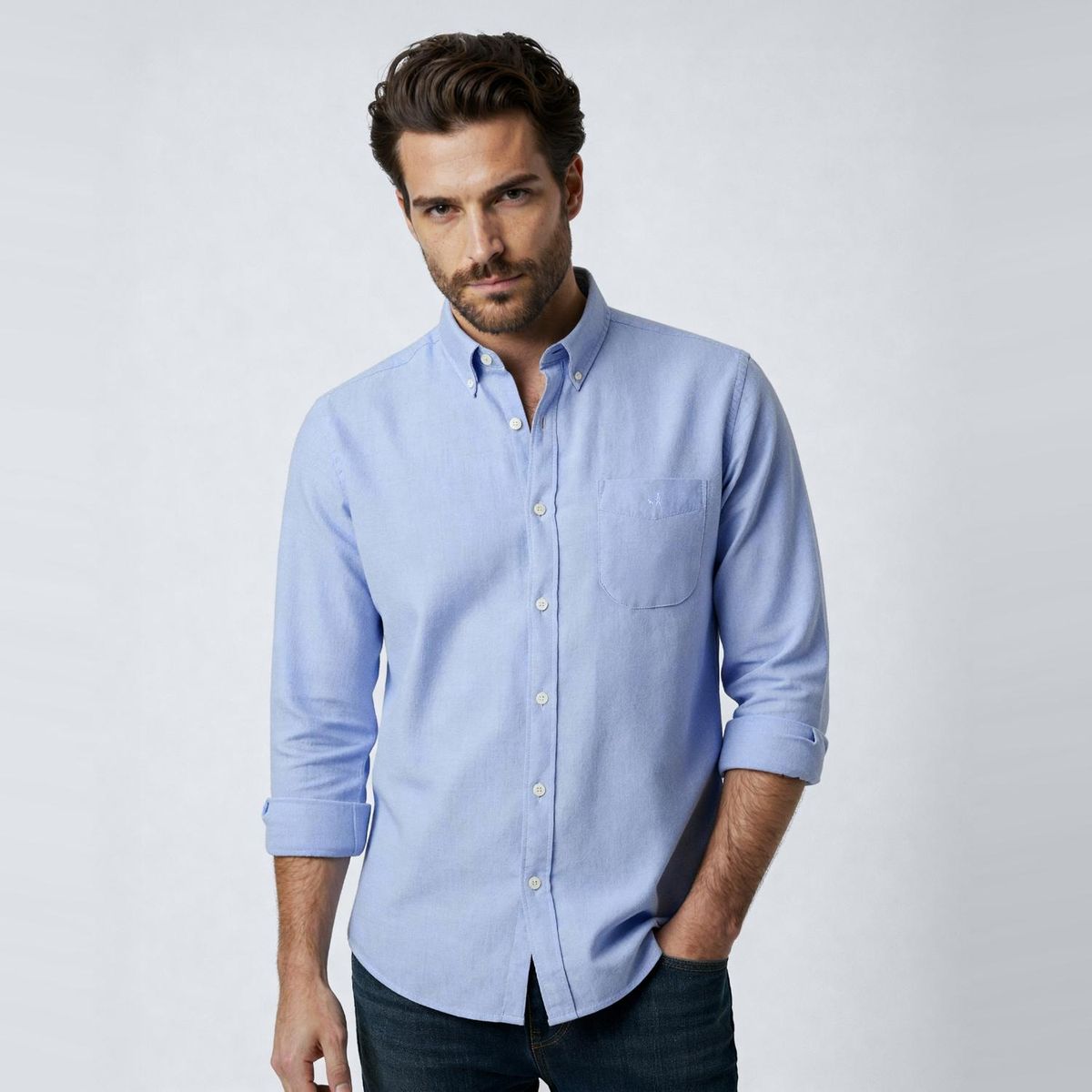 SAVILLE ROW - Camisa Manga Larga Hombre Saville Row