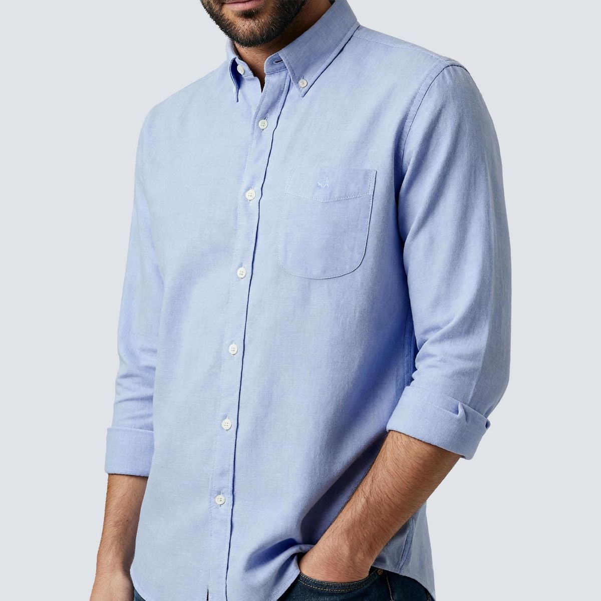 SAVILLE ROW - Camisa Manga Larga Hombre Saville Row