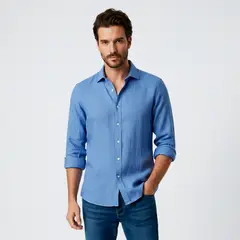 SAVILLE ROW - Camisa Manga Larga Hombre