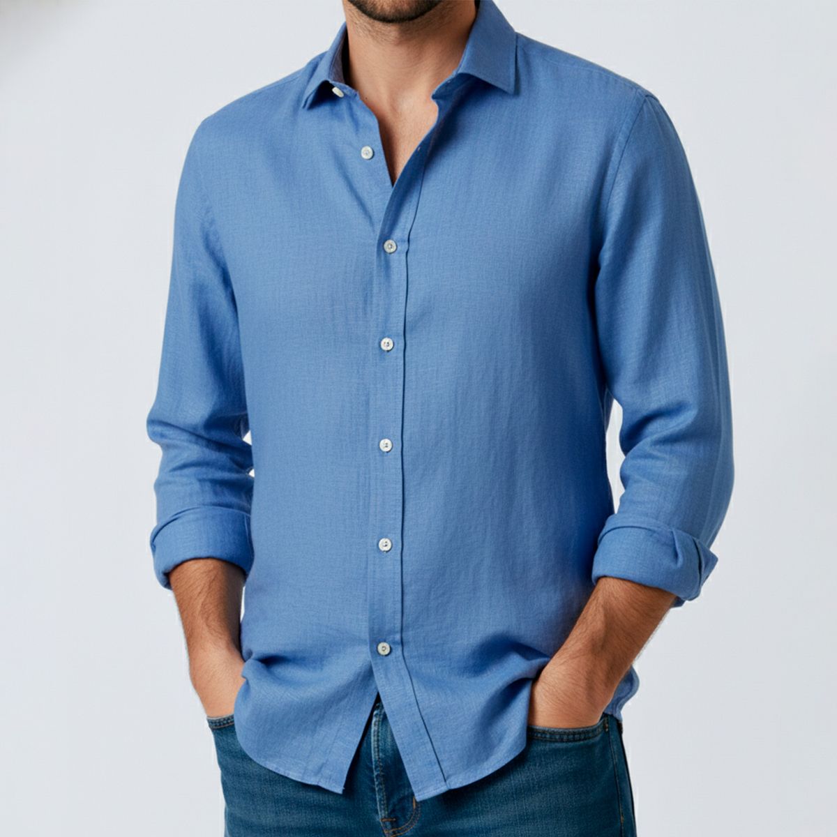 SAVILLE ROW - Camisa Manga Larga Hombre Saville Row