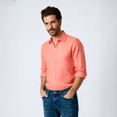 SAVILLE ROW - Camisa Manga Larga Hombre