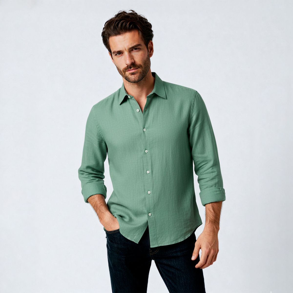 SAVILLE ROW - Camisa Manga Larga Hombre Saville Row