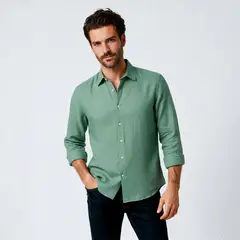 SAVILLE ROW - Camisa Manga Larga Hombre