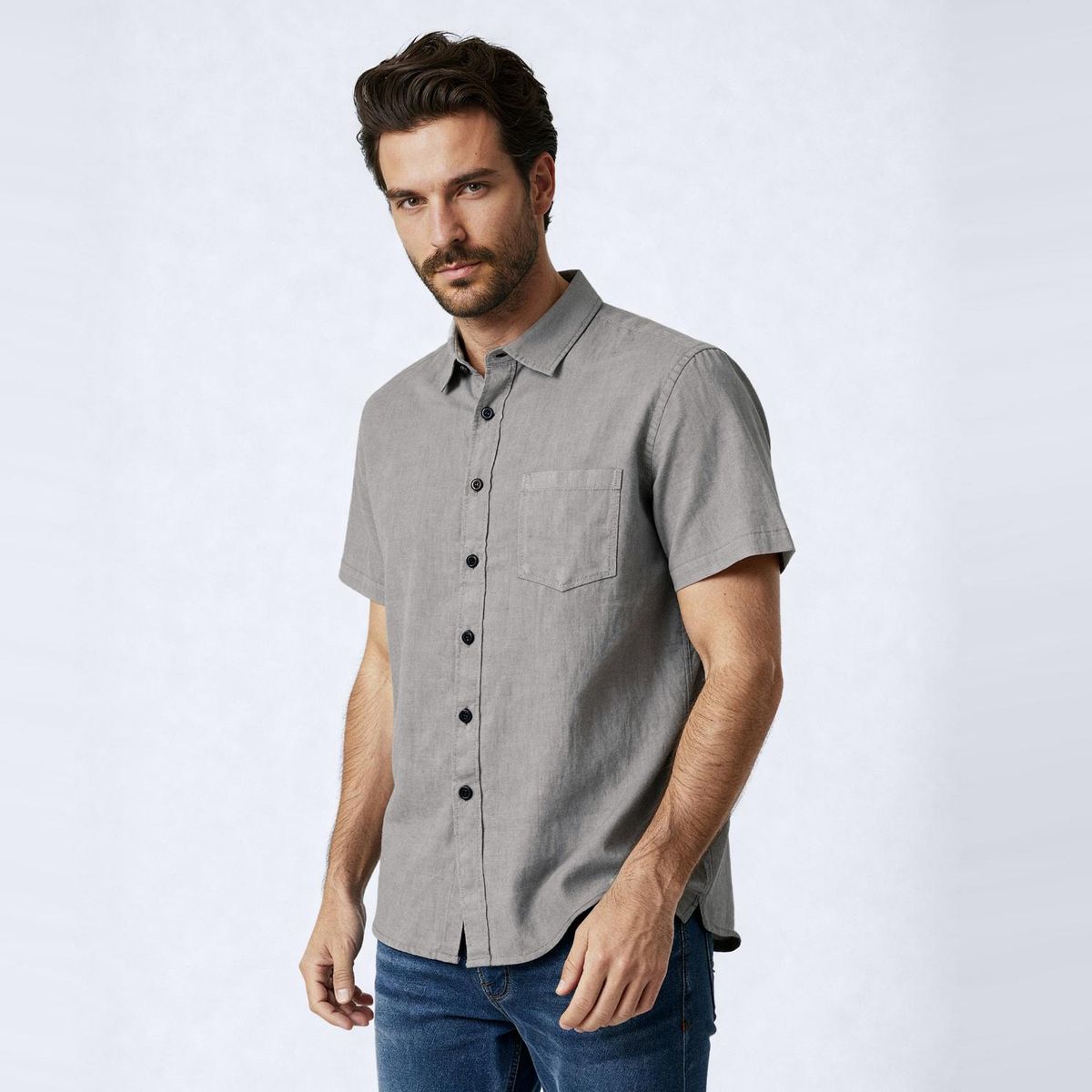 SAVILLE ROW - Camisa Manga Corta Hombre Saville Row