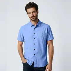 SAVILLE ROW - Camisa Manga Corta Hombre