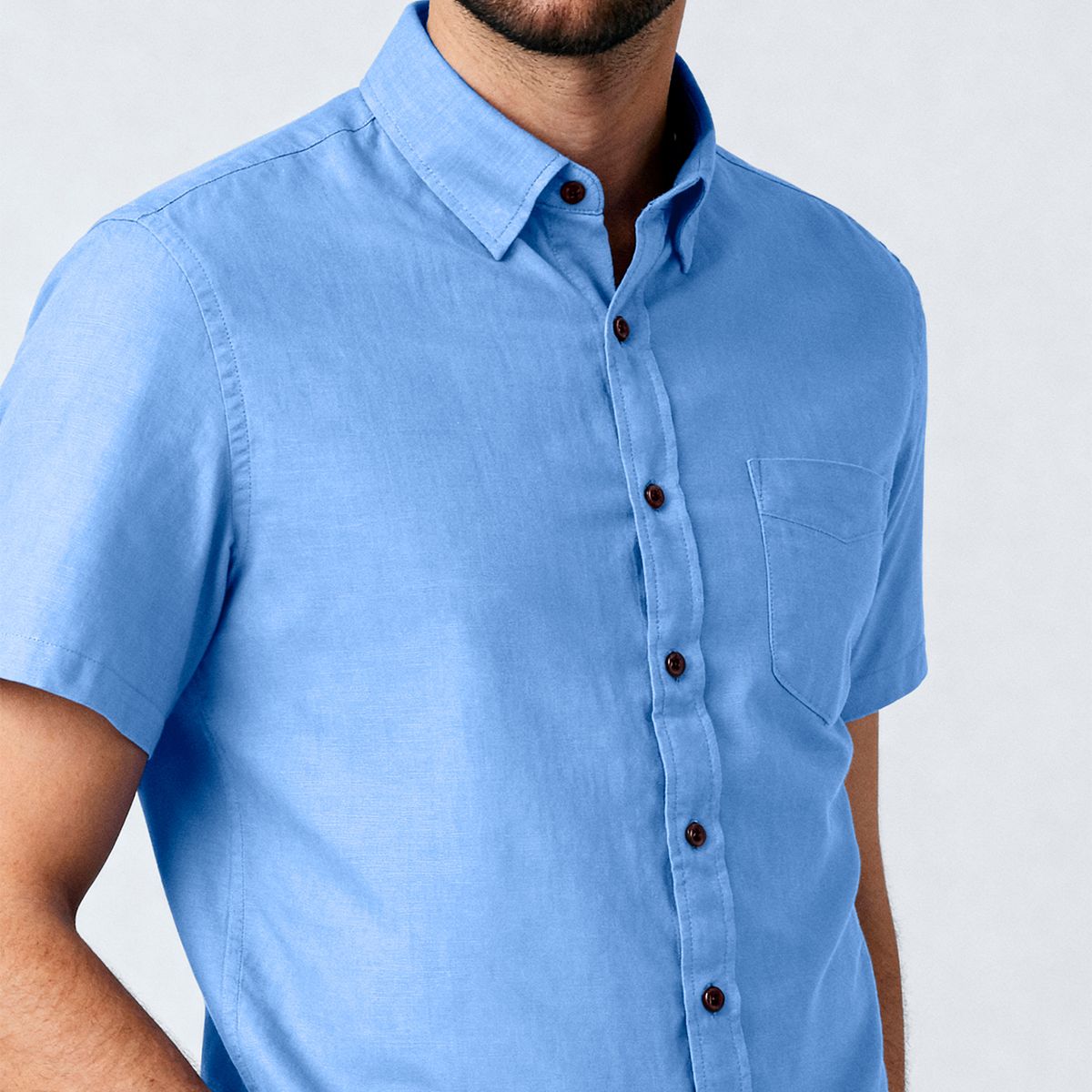 SAVILLE ROW - Camisa Manga Corta Hombre Saville Row