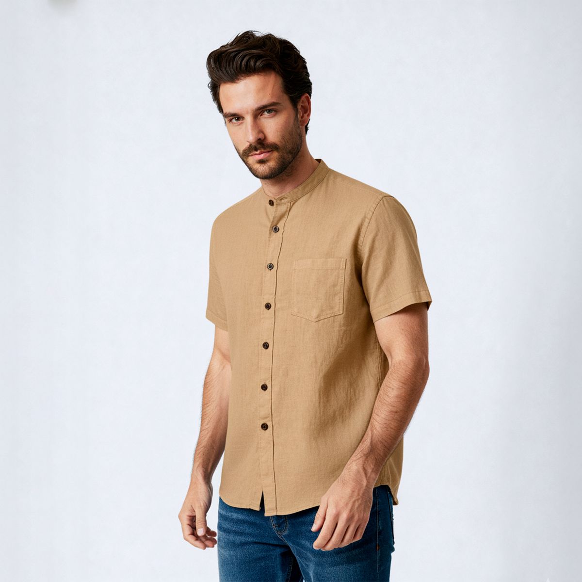 SAVILLE ROW - Camisa Manga Corta Hombre Saville Row