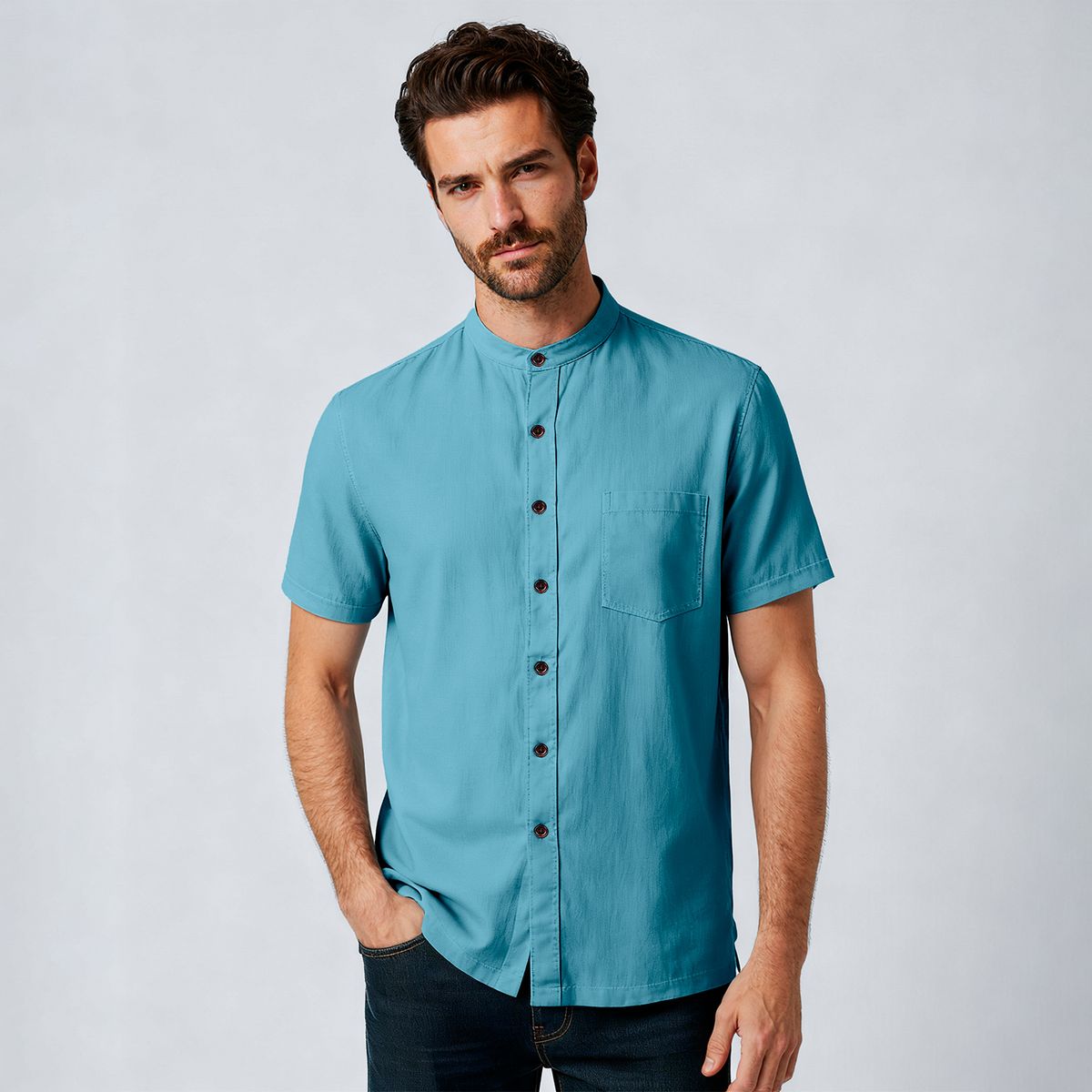 SAVILLE ROW - Camisa Manga Corta Hombre Saville Row