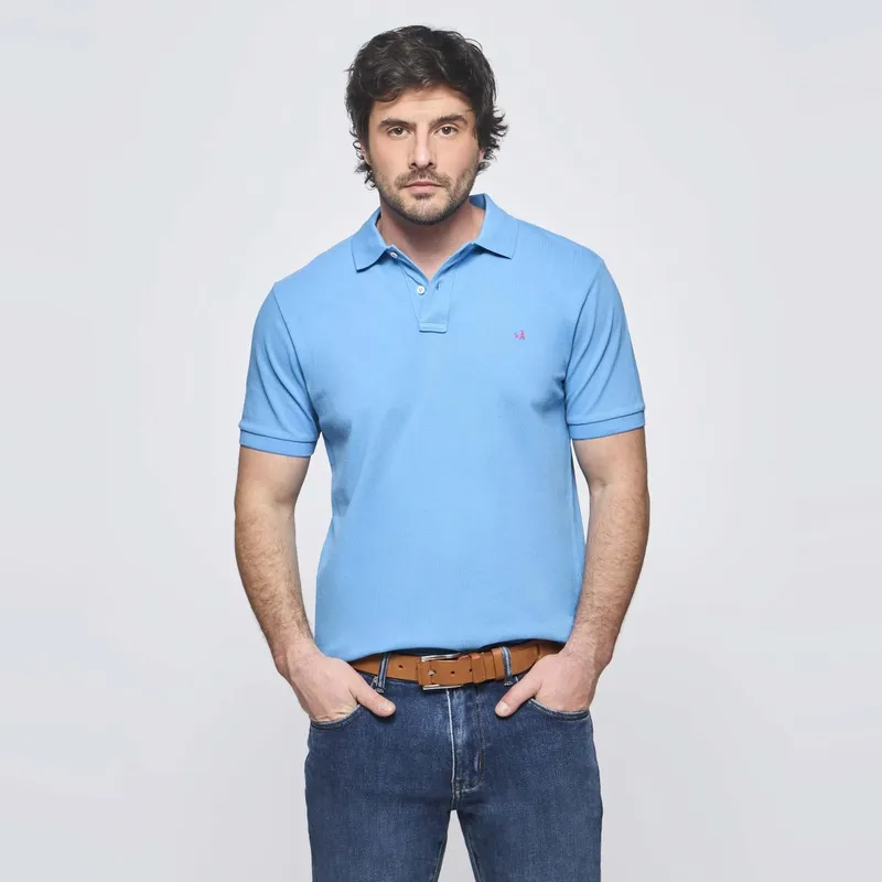 SAVILLE ROW - Polera Polo Manga Corta Hombre Saville Row