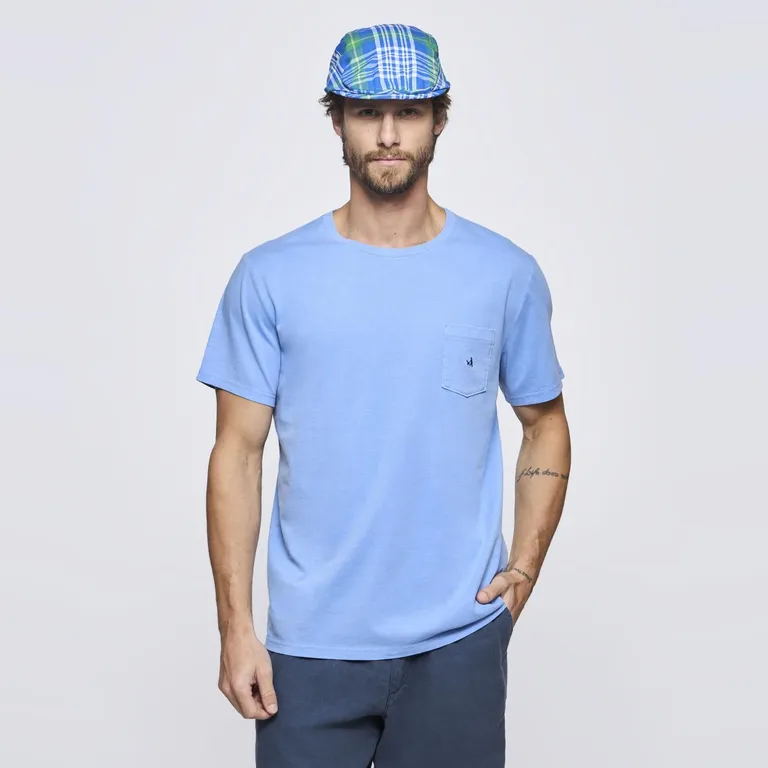 Polera Manga Corta con bolsillo Hombre