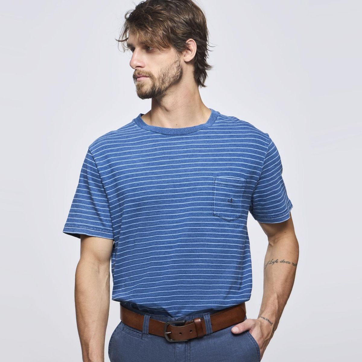 SAVILLE ROW - Polera Manga Corta Hombre Saville Row
